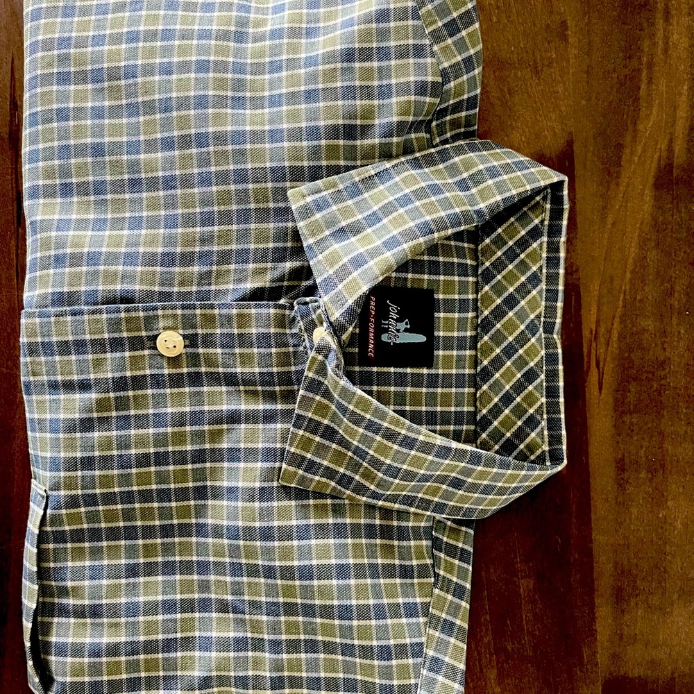 Johnnie-O button down, size large